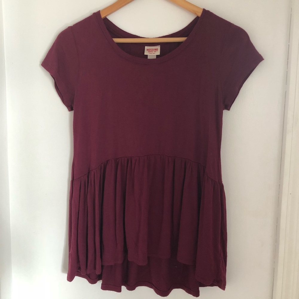 Peplum t-shirt